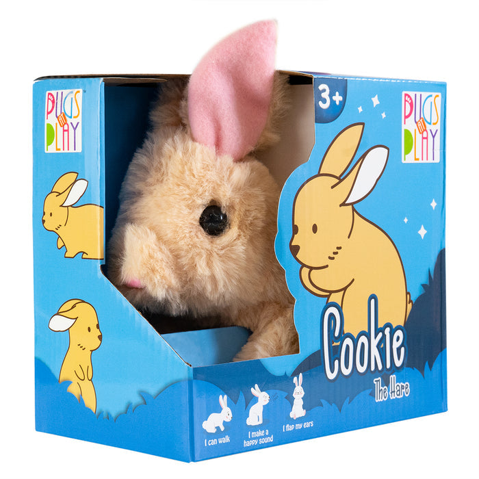 Pugs At Play Cookie Jumping Rabbit
