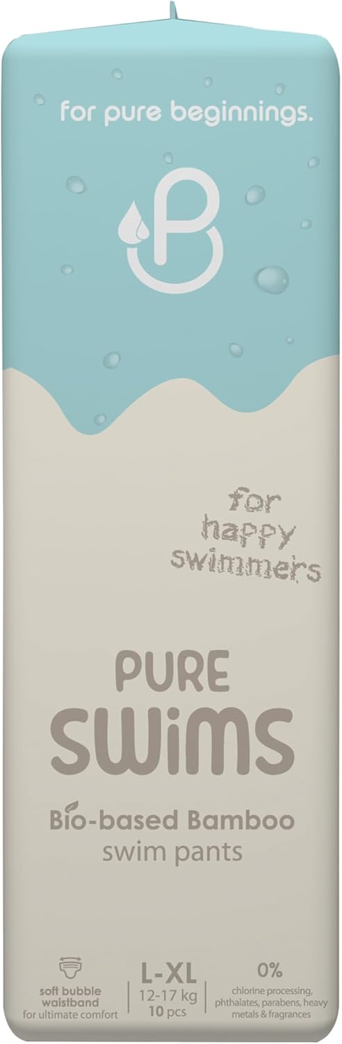 Pureborn Swims Bio Based Bamboo Swim Pants - Pack of 10
