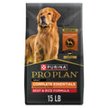 Purina Pro Plan Complete Essentials Shredded Blend Beef and Rice Dog Food Dry Formula with Probiotics for Dogs