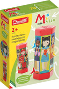 Quercetti Tub Mix & Match Rotating Puzzle- Character