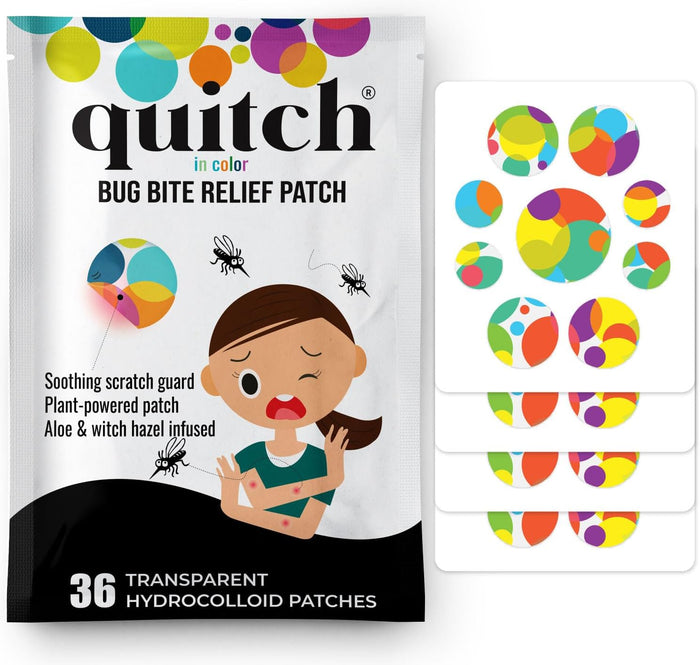 Quitch Bug Bite Itch Relief Patch Kids & Bug Bite Patch