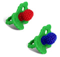 RaZbaby Chompy Teether Soft Silicone Teething Toy for Infants & Babies (3Months+)