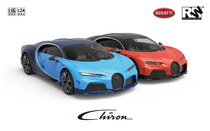 Rw 2.4G 1:16 Scale Bugatti Chiron 4W Licensed Remote Control Car