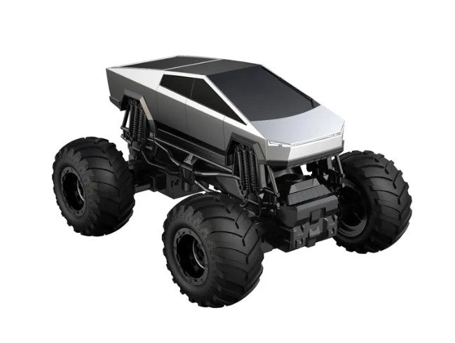 Sam Toys Ee 1:14 Remote Controlled Off Road Big Foot Car Toy (Silver)