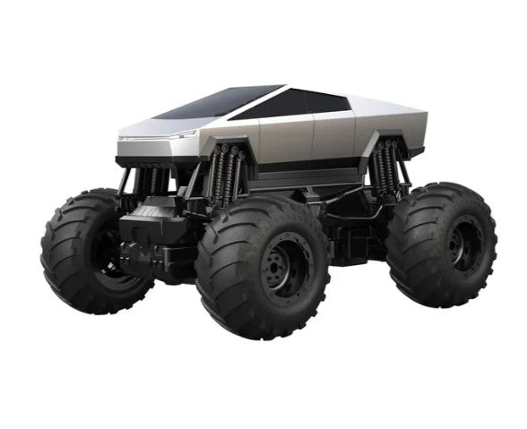 Sam Toys Ee 1:14 Remote Controlled Off Road Big Foot Car Toy (Silver)