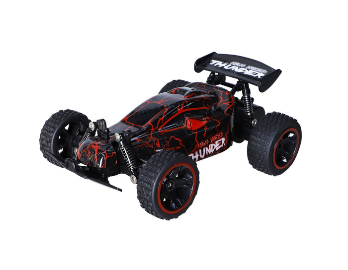 Sam Toys Luminous 1:18 Racing Car With 3 Light Modes 2.4Ghz (Red/Blue)