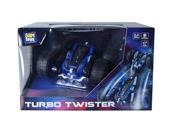 Sam Toys Turbo Twister Remote Control Car 2.4Ghz (Blue)