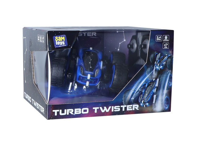 Sam Toys Turbo Twister Remote Control Car 2.4Ghz (Blue)