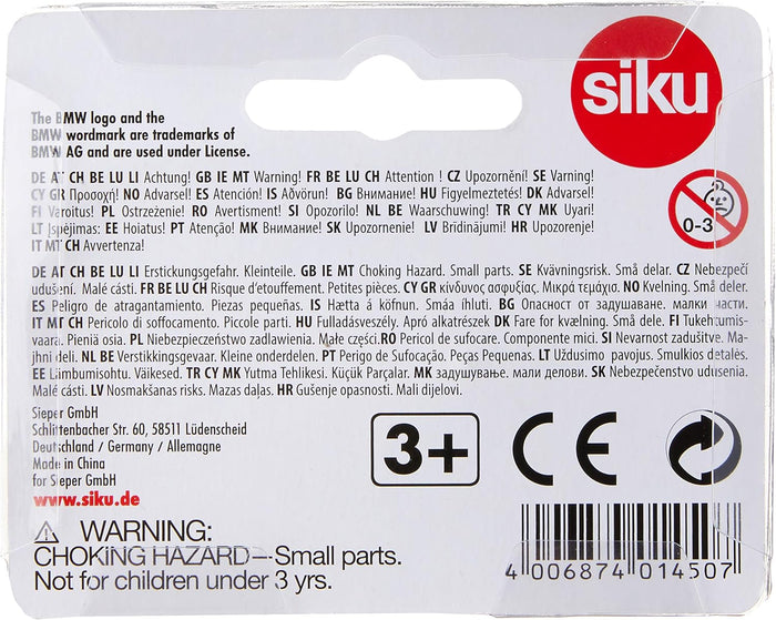 Siku Die Cast BMW M3 Coupe
