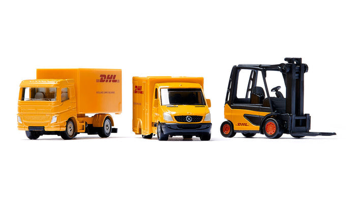 Siku Die Cast DHL Logistics Set