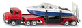 Siku Die Cast Low Loader With Boat