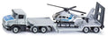 Siku Die Cast Low Loader With Helicopter