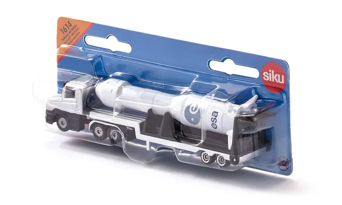 Siku Die Cast Low Loader With Rocket