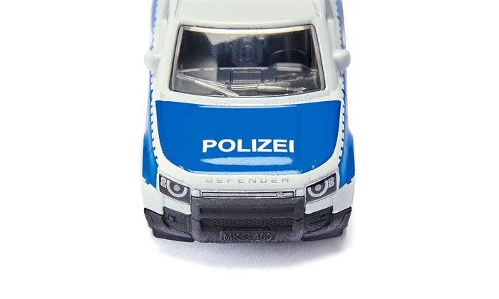 Siku Land Die Cast Rover Defender German Federal Police