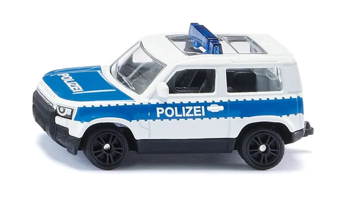 Siku Land Die Cast Rover Defender German Federal Police