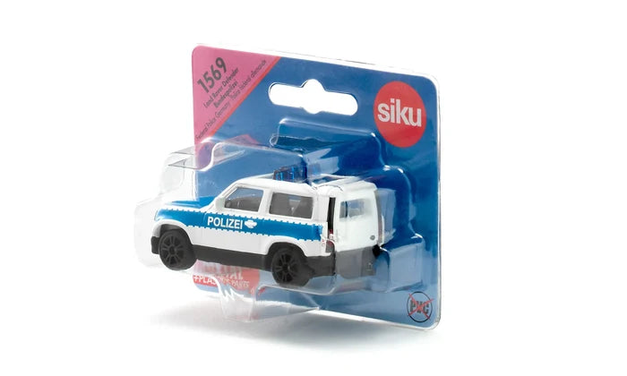 Siku Land Die Cast Rover Defender German Federal Police