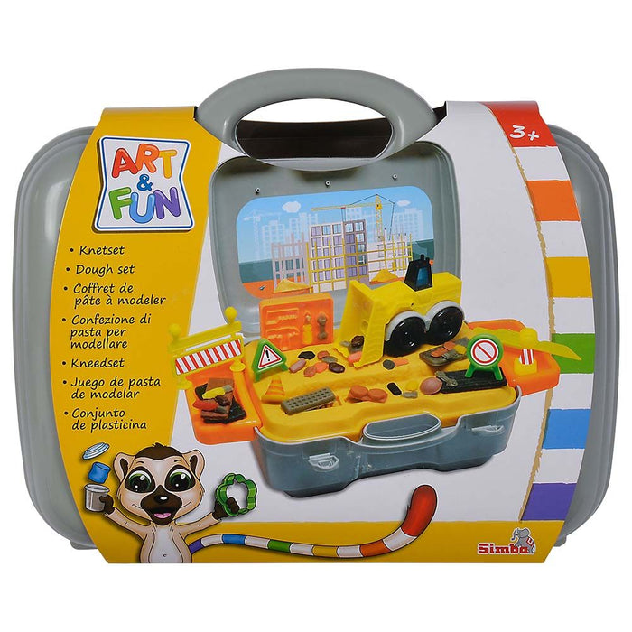 Simba Art & Fun Dough Set Construction In Case