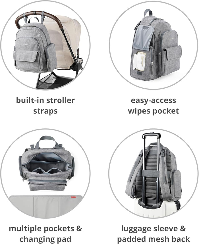 Skip Hop Luna Diaper Backpack
