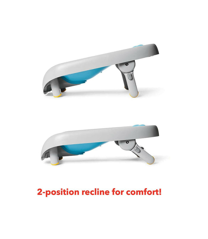 Moby Recline & Rinse Bather Blue By Skip Hop.
