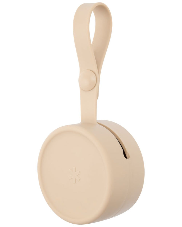 Skip Hop Silicone Pacifier Holder (Oat)