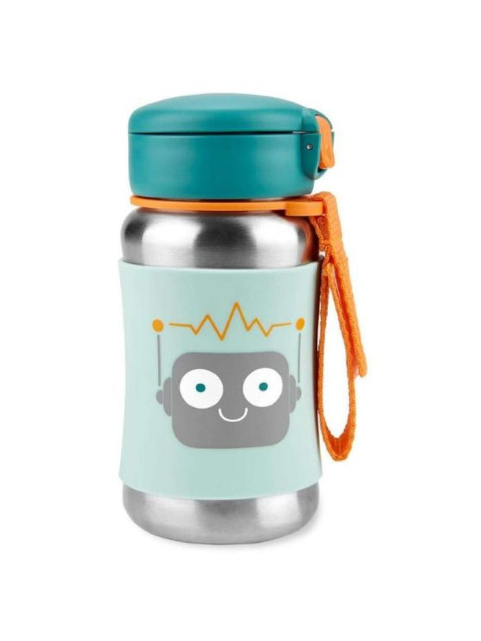 Skip Hop Spark Style Stainless Steel Straw Bottle
