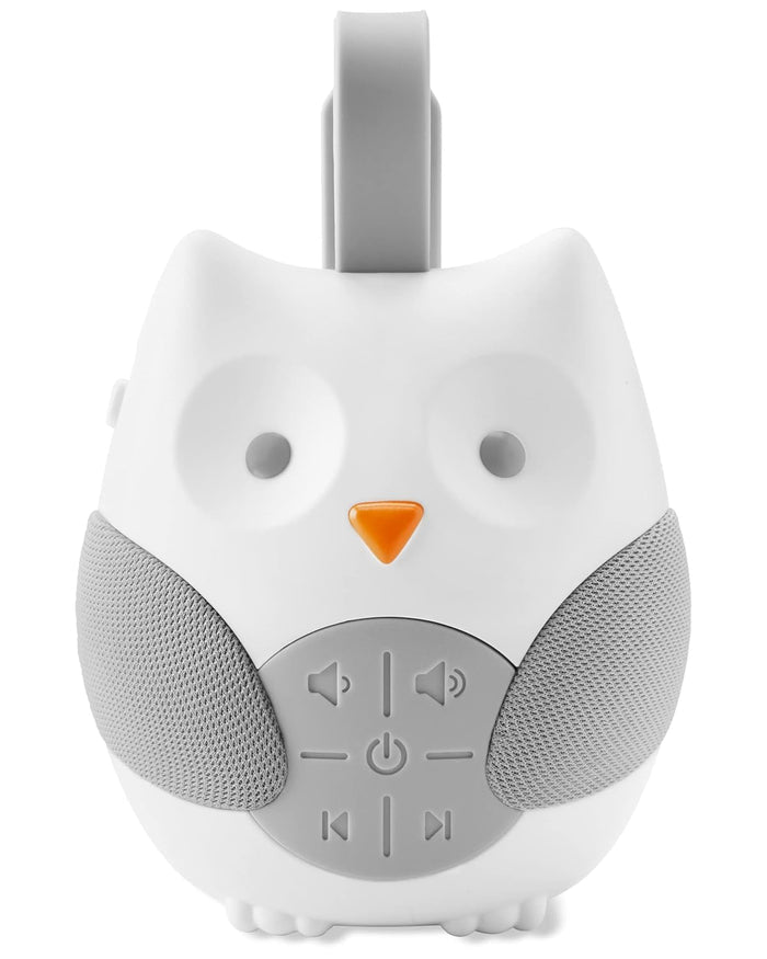 Skip Hop Stroll & Go Portable Baby Soother Owl (White Grey)