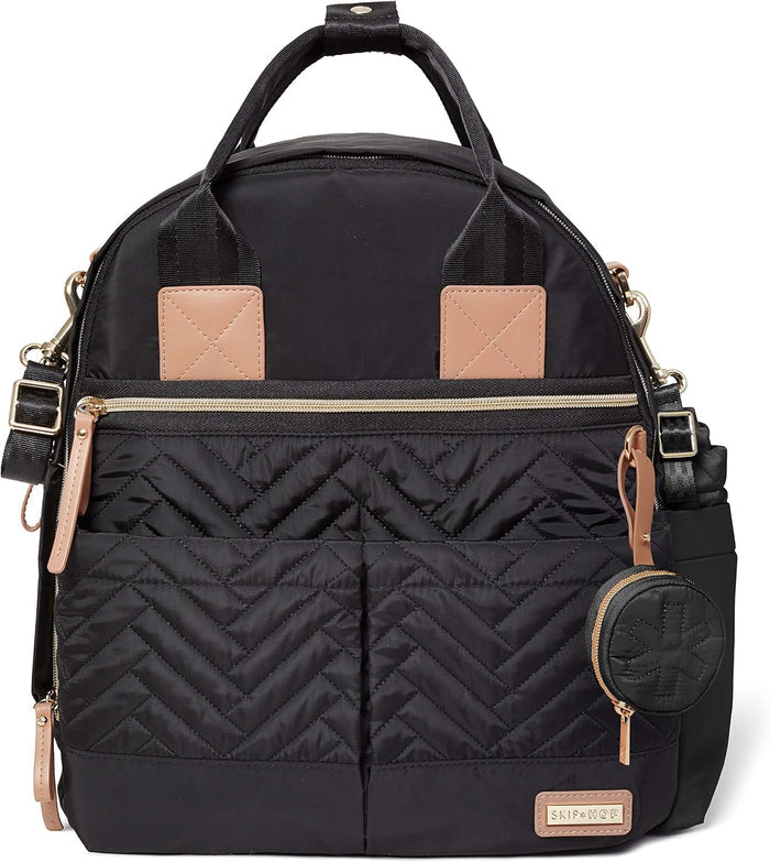 Skip Hop Suite 6 Piece Backpack Set (Black)