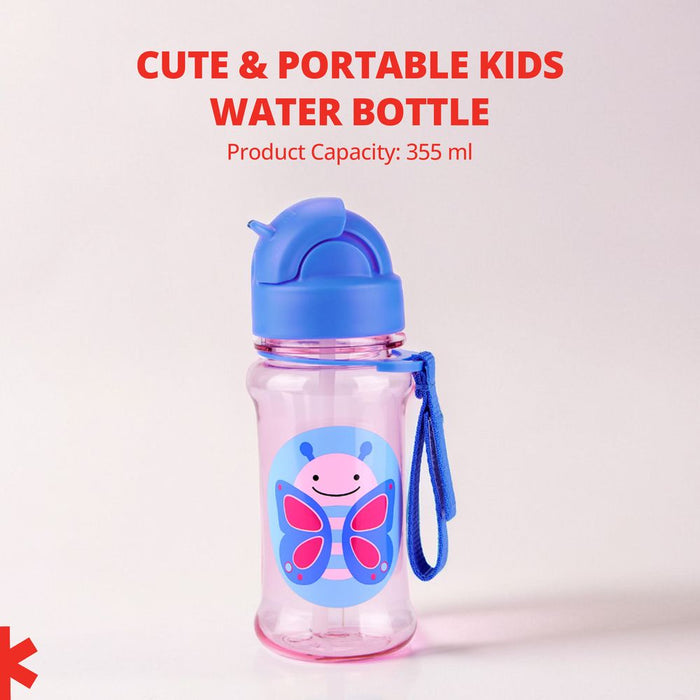 Skip Hop Zoo Tritan Straw Bottle (355ml)