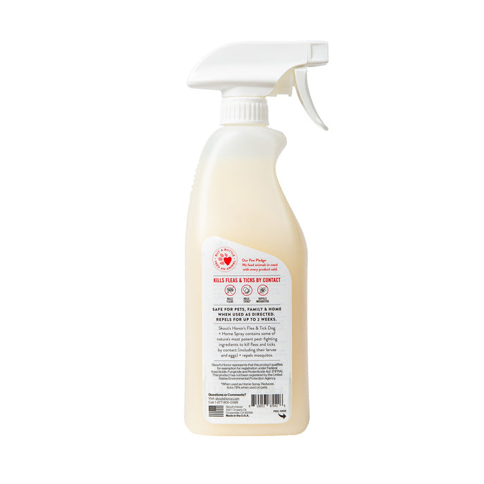 Skout's Honor Flea + Tick Dog & Home Spray
