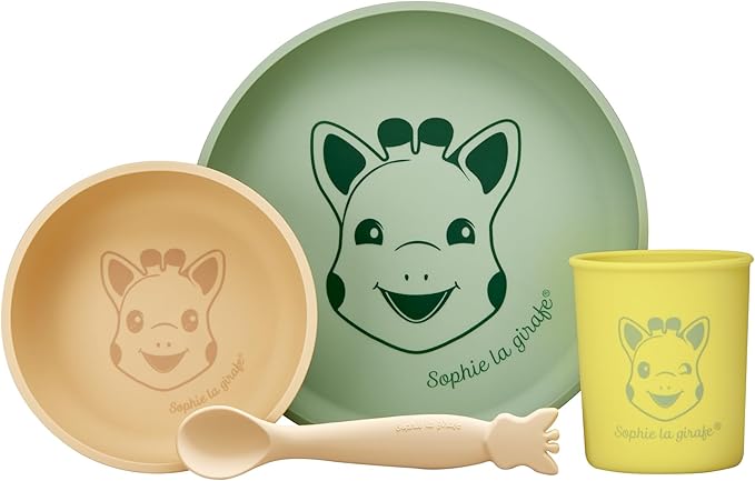 Sophie La Girafe Il Etait Une Fois Silicone Meal Set