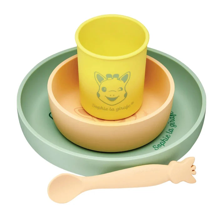 Sophie La Girafe Il Etait Une Fois Silicone Meal Set