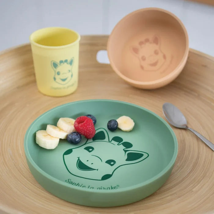 Sophie La Girafe Il Etait Une Fois Silicone Meal Set