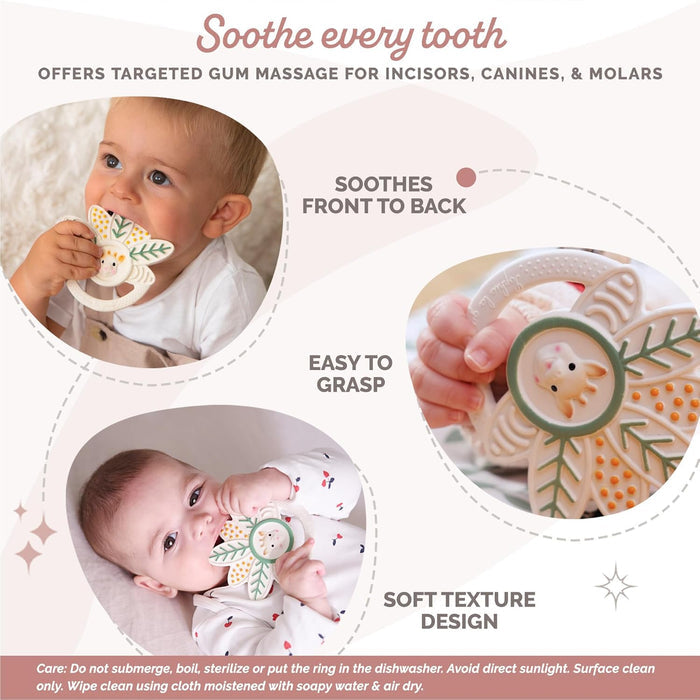 Sophie La Girafe Mille Feuille Teething Ring 5 Senses Taste Il Etait Une Fois Multicolour