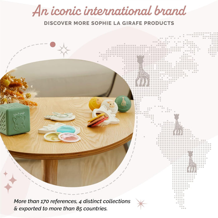 Sophie La Girafe Mille Feuille Teething Ring 5 Senses Taste Il Etait Une Fois Multicolour