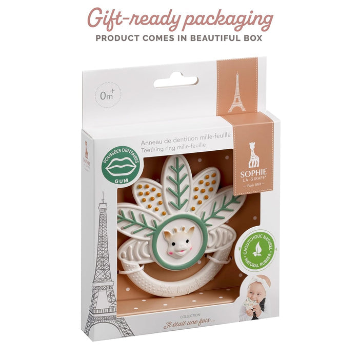 Sophie La Girafe Mille Feuille Teething Ring 5 Senses Taste Il Etait Une Fois Multicolour