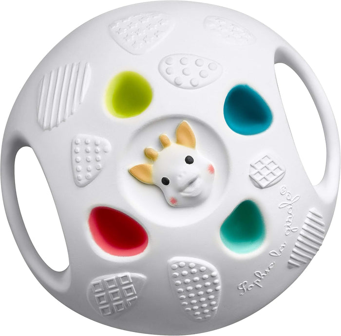Sophie La Girafe Senso'Ball Multi Textured With 2 Grip So'Pure Gift Box Multicolour