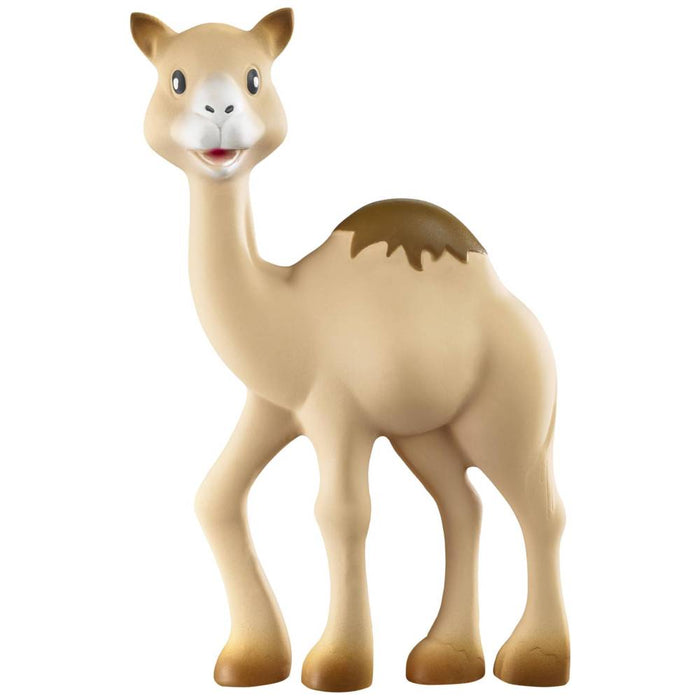 Sophie La Girafe Teether Toy Al'Thir The Camel Il Etait Une Fois Natural Rubber Brown