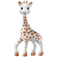 Sophie La Girafe Teether Toy Giraffe So'Pure Natural Rubber Gift Box Brown & White