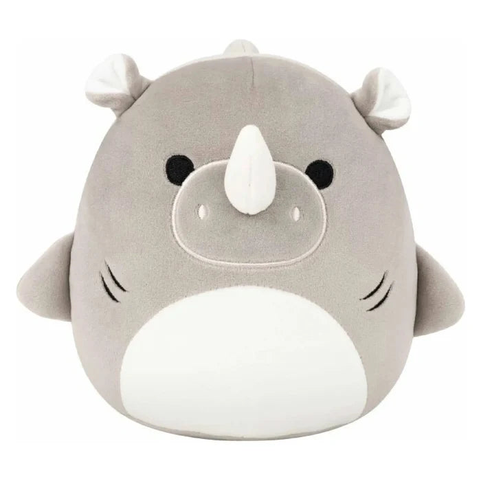 Squishmallows Bruno Grey Rhino Shark Plush 7.5-Inch
