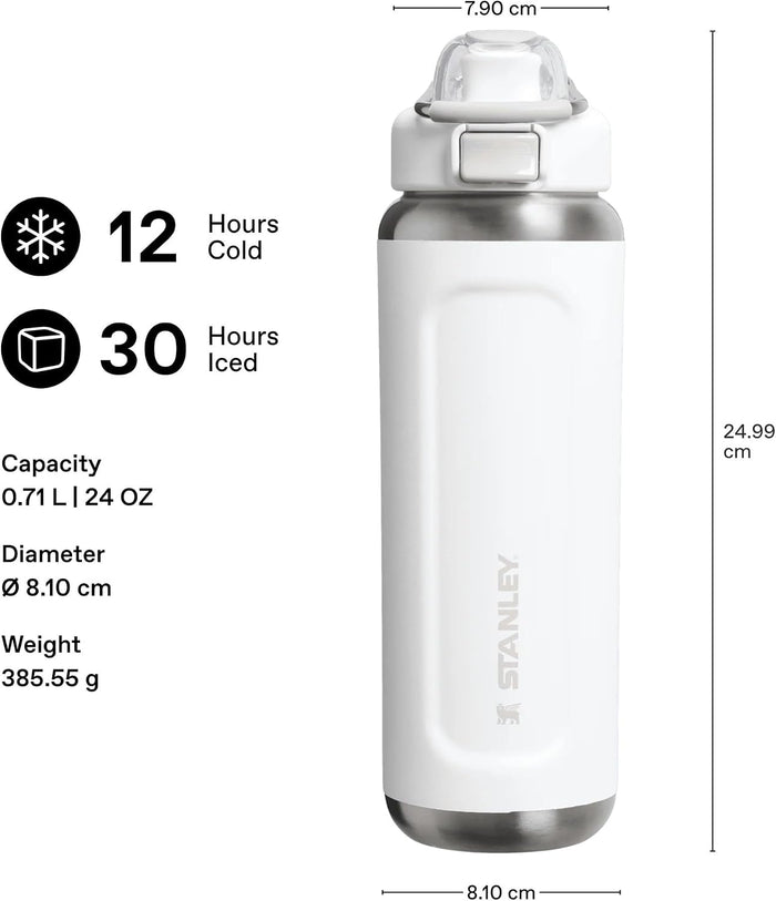 Stanley Classic Wellspring Bottle (Rose Quart, 24oz)