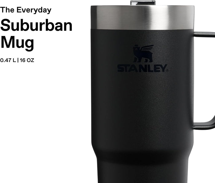 Stanley Everyday Suburban Mug (16oz, Black)