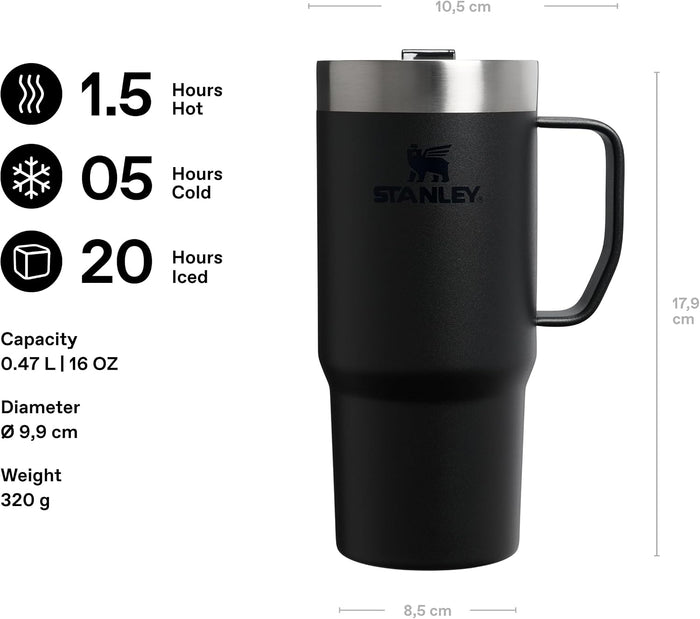 Stanley Everyday Suburban Mug (16oz, Black)