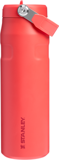 Stanley Ice Flow Bottle Flip Straw (Hot Coral, 710ml)