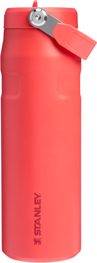 Stanley Ice Flow Bottle Flip Straw (Hot Coral, 710ml)