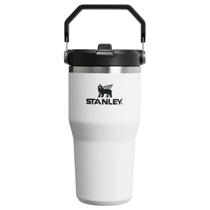 Stanley Ice Flow Flip Straw Tumbler (Chalk, 590ml)