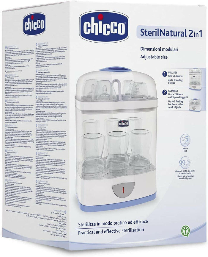 Sterilizer Sterilnatural 2in1 by Chicco.