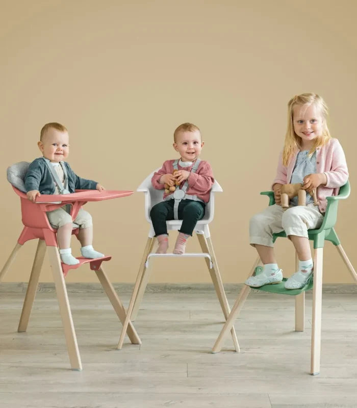 Stokke Clikk High Chair Bamboo Legs Cloud (Grey)