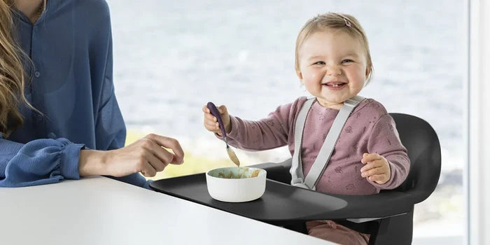 Stokke Clikk High Chair Bamboo Legs Cloud (Grey)