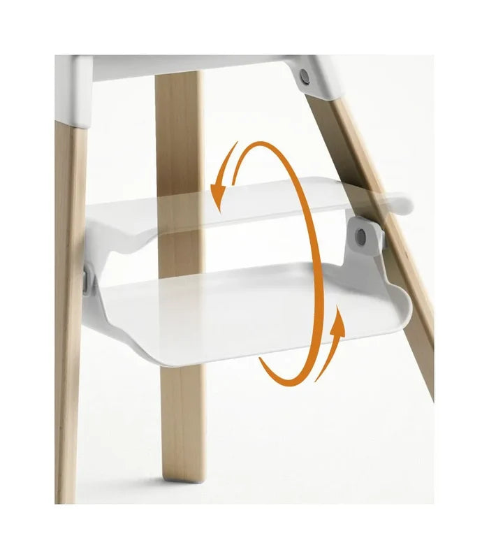 Stokke Clikk High Chair Bamboo Legs Cloud (Grey)