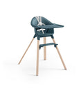 Stokke Clikk High Chair Bamboo Legs Fjord Blue